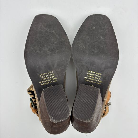 Jeffrey Campbell Walk The Line Ankle Boots Women's 36/6 Free People Indie Boho - Picture 7 of 12